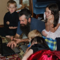 Computer games with Daddy