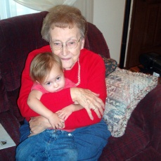 Me and Great-Grandma <3