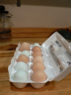 Eggs from our hens!